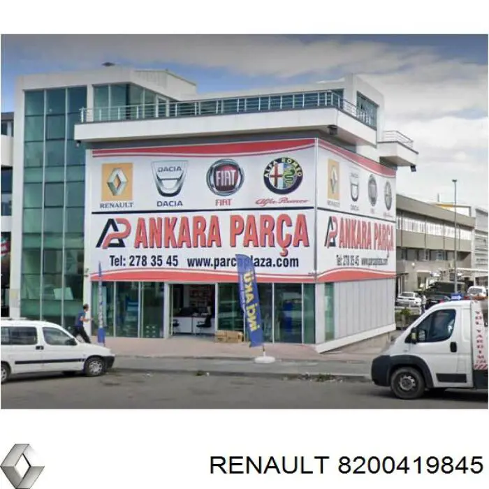 Направляющая троса ручного тормоза Renault (RVI) 8200419845 цена, от 88.43 USD