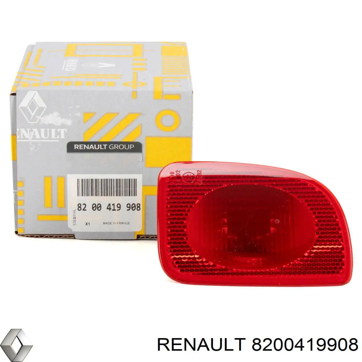 8200419908 Renault (RVI) lanterna de nevoeiro traseira direita