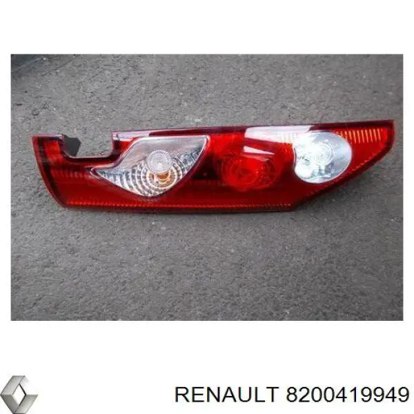 Задняя левая фара Renault (RVI) 8200419949 цена, от 36.68 USD
