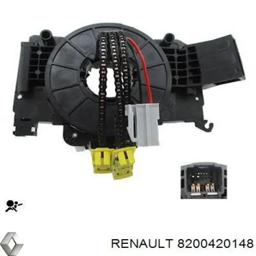 8200420148 Renault (RVI) Кольцо подушки безопасности