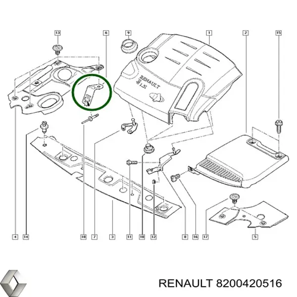 8200420516 Renault (RVI) 