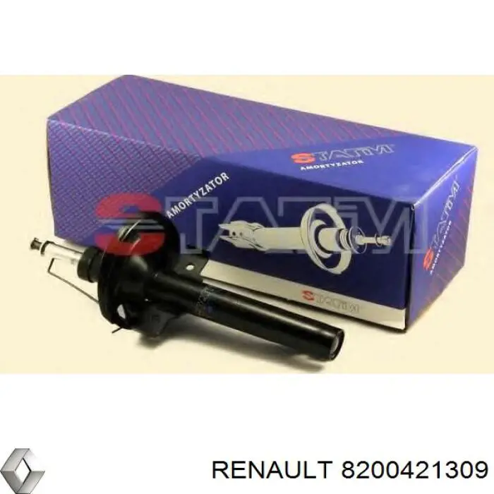 Амортизатор передний 8200421309 Renault (RVI)