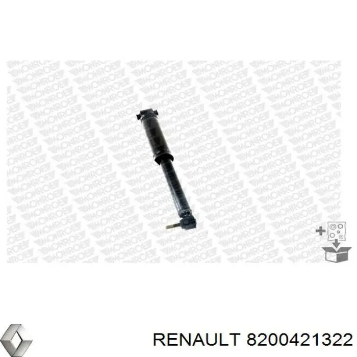 Задний амортизатор Renault (RVI) 8200421322