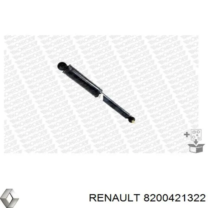 Стойка амортизатора задняя Renault (RVI) 8200421322 цена, от 45.98 USD