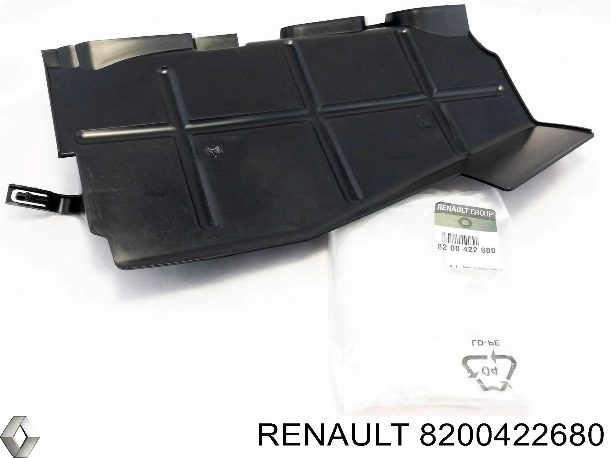 8200422680 Renault (RVI) воздуховод (дефлектор радиатора правый)