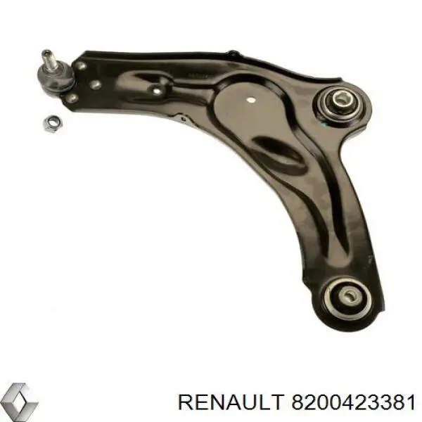 Рычаг передней подвески нижний левый 8200423381 Renault (RVI)