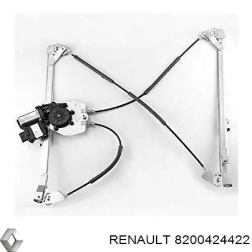 Купить 8200424422 Renault (RVI) Стеклоподъемник (механизм перемещения стекла)