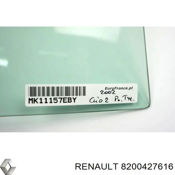 Стекло пассажирской двери Renault (RVI) 8200427616 цена, от 24.87 USD