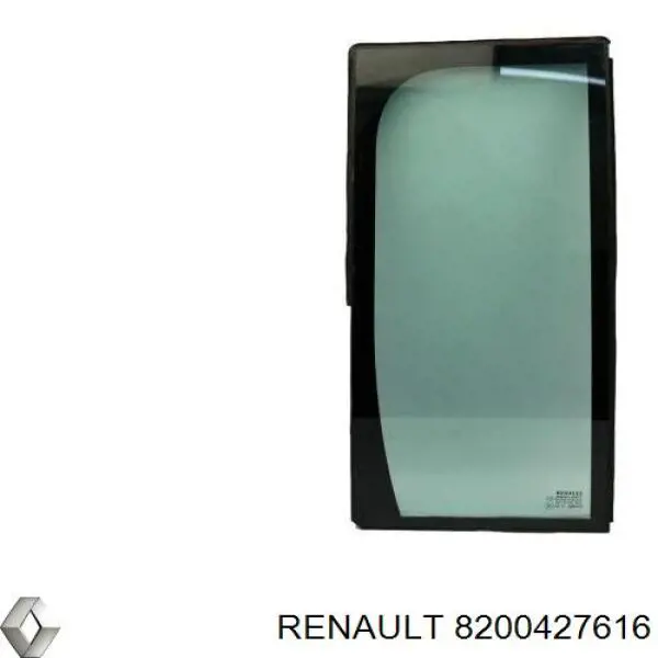 Стекло двери передней правой 8200427616 Renault (RVI)