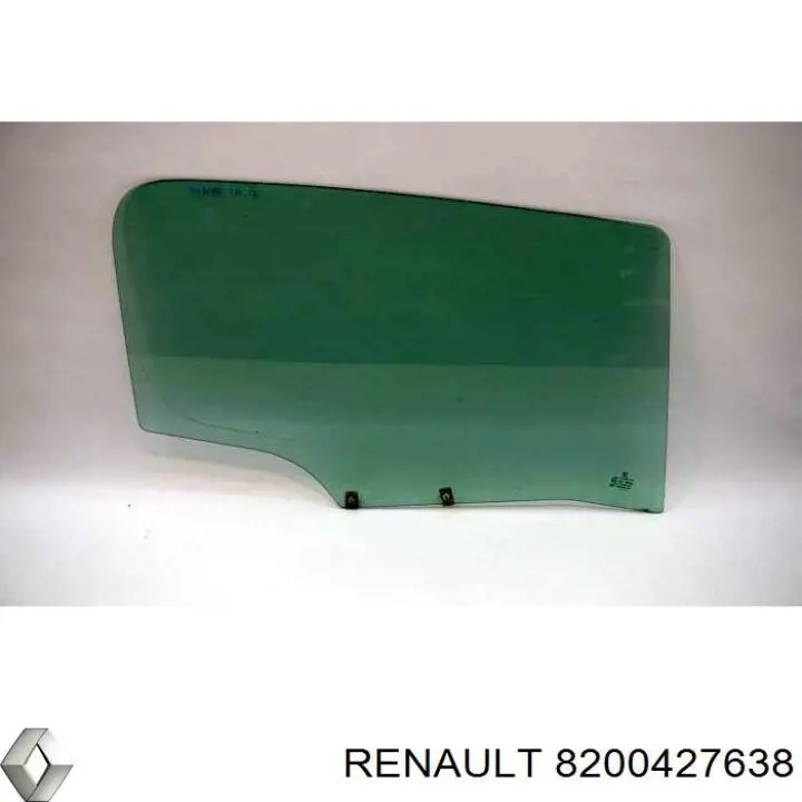 Стекло-форточка двери задней левой 8200427638 Renault (RVI)