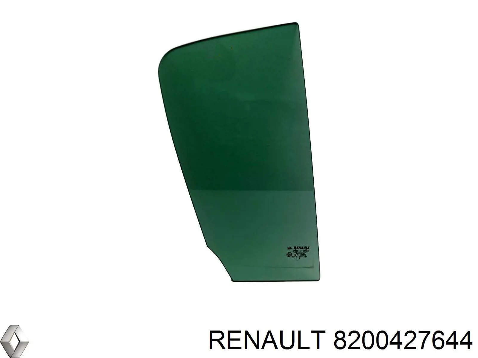 8200427644 Renault (RVI) стекло кузова (багажного отсека правое)
