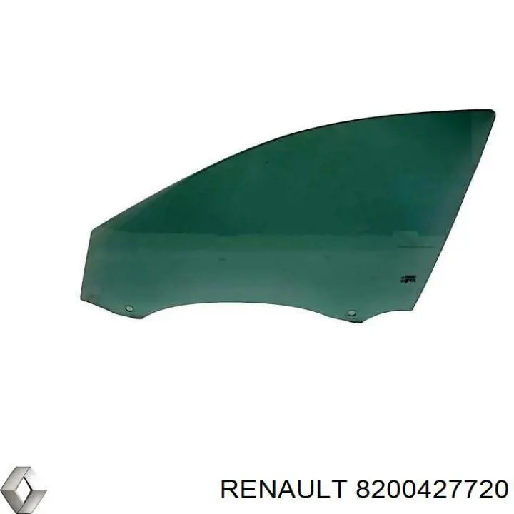 Стекло двери задней левой 8200427720 Renault (RVI)