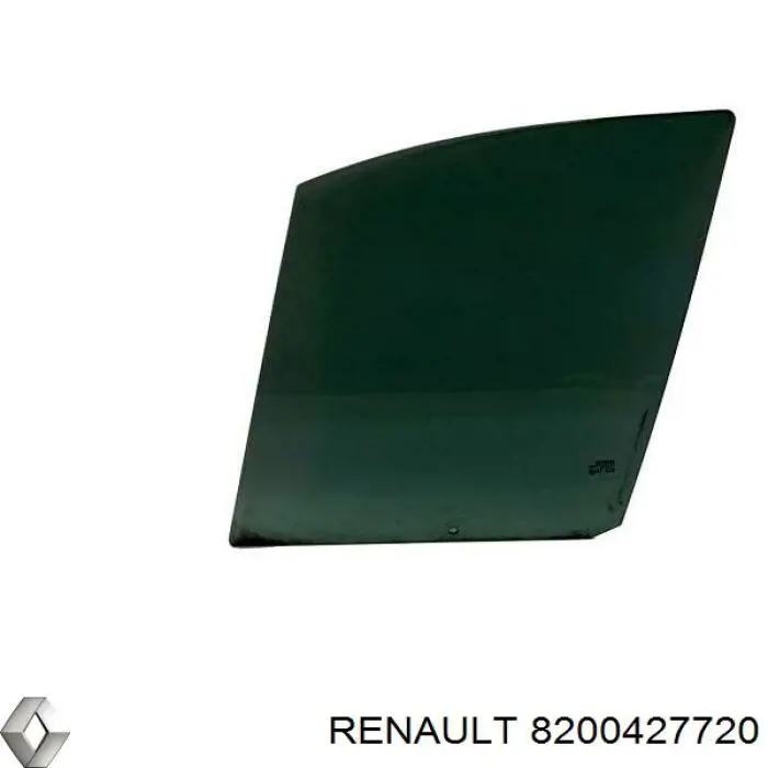 Стекло двери задней левой 8200427720 Renault (RVI)