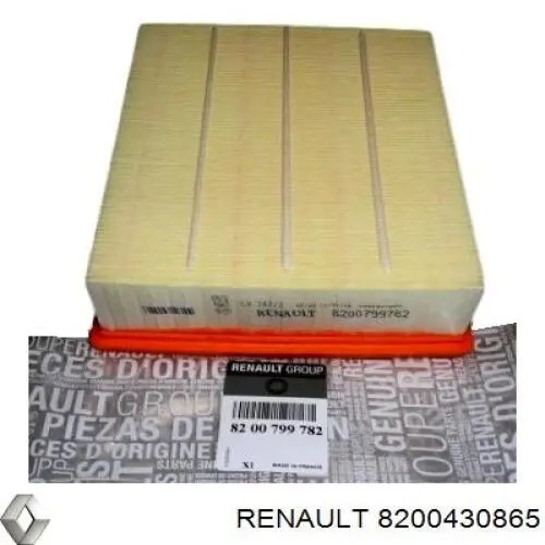 Элемент воздушного фильтра Renault (RVI) 8200430865 цена, от 3.92 USD
