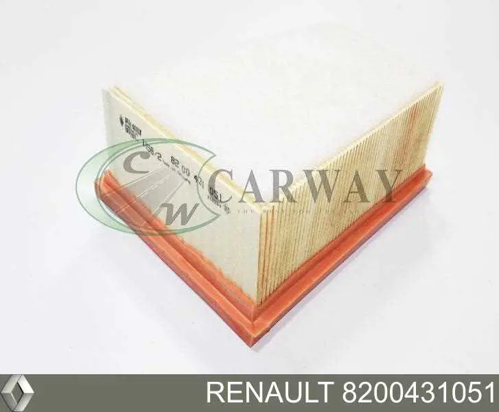 Купить 8200431051 Renault (RVI) Автомобильный фильтр воздуха