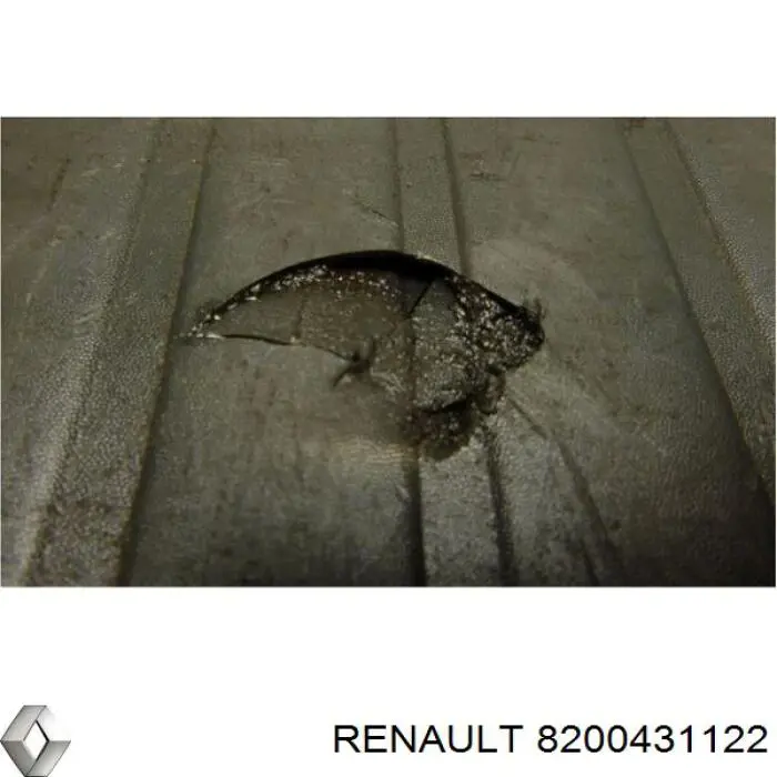 Накладка бампера заднего верхняя защитная (ступень-подножка) Renault (RVI) 8200431122 цена, от 14.94 USD