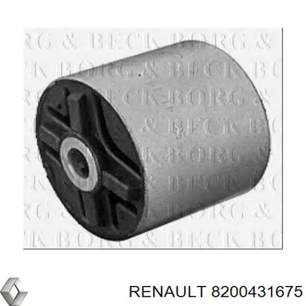 Купить 8200431675 Renault (RVI) Сайлентблок задней балки