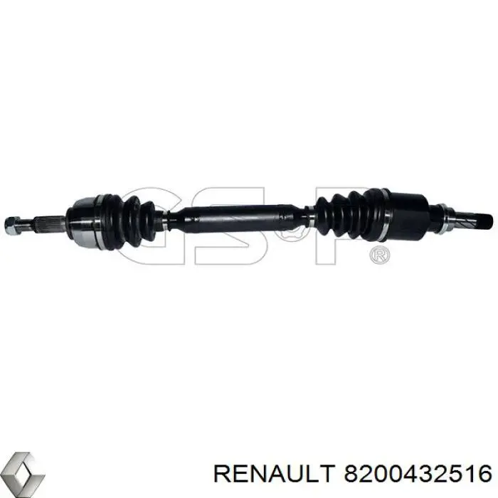 Левая полуось 8200432516 Renault (RVI)