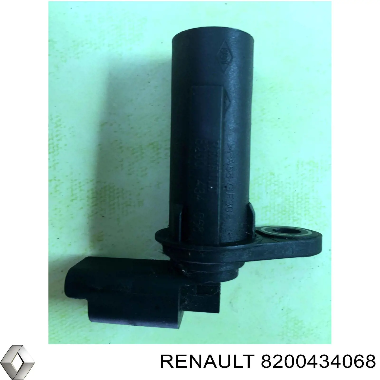 Sensor de posición del cigüeñal 8200434068 Renault (RVI)