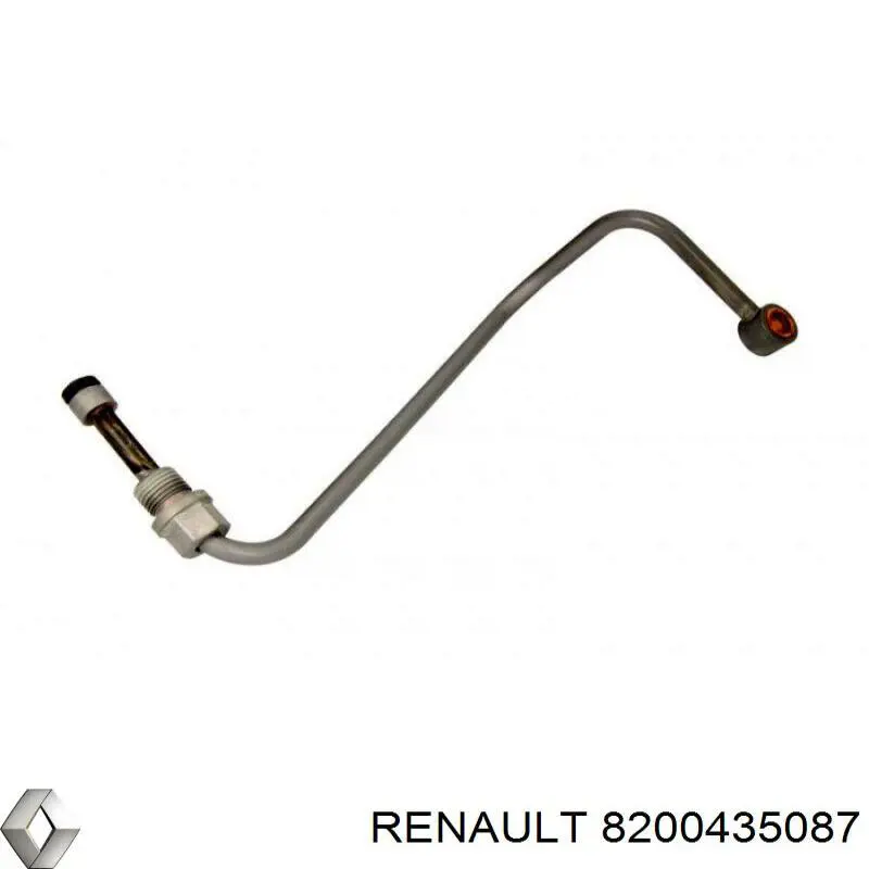 8200435087 Renault (RVI) tubo (mangueira de fornecimento de óleo de turbina)