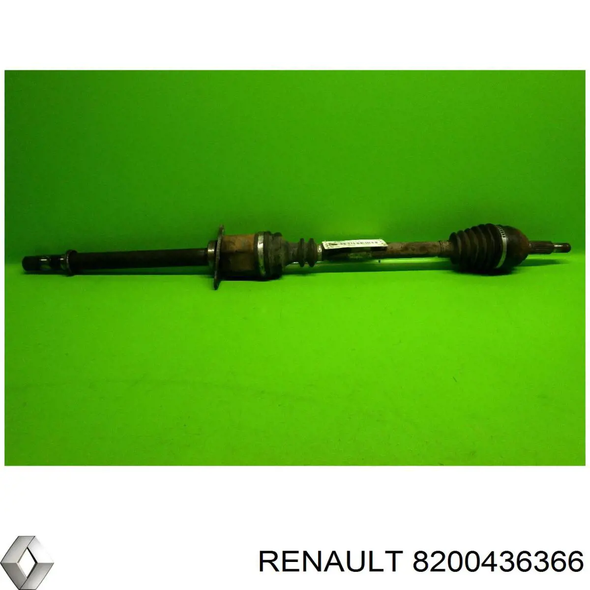 Полуось (привод) передняя правая Renault (RVI) 8200436366