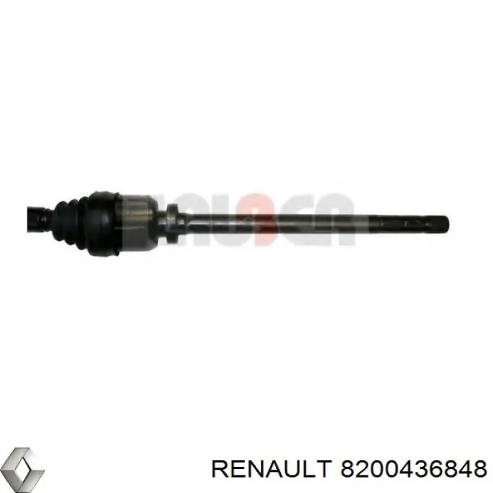 Правая полуось 8200436848 Renault (RVI)