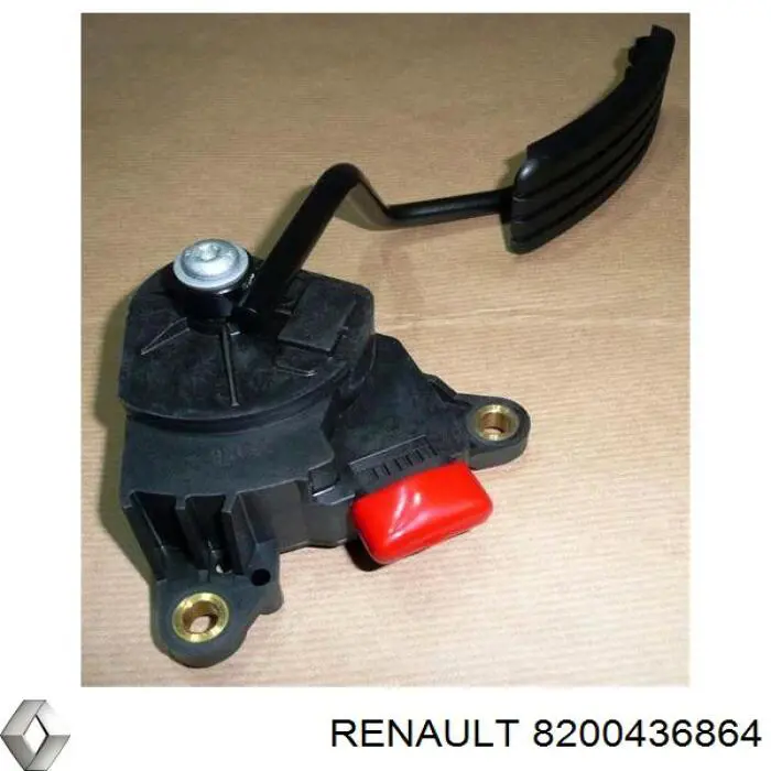 Педаль газа (акселератора) на Renault Kangoo II 