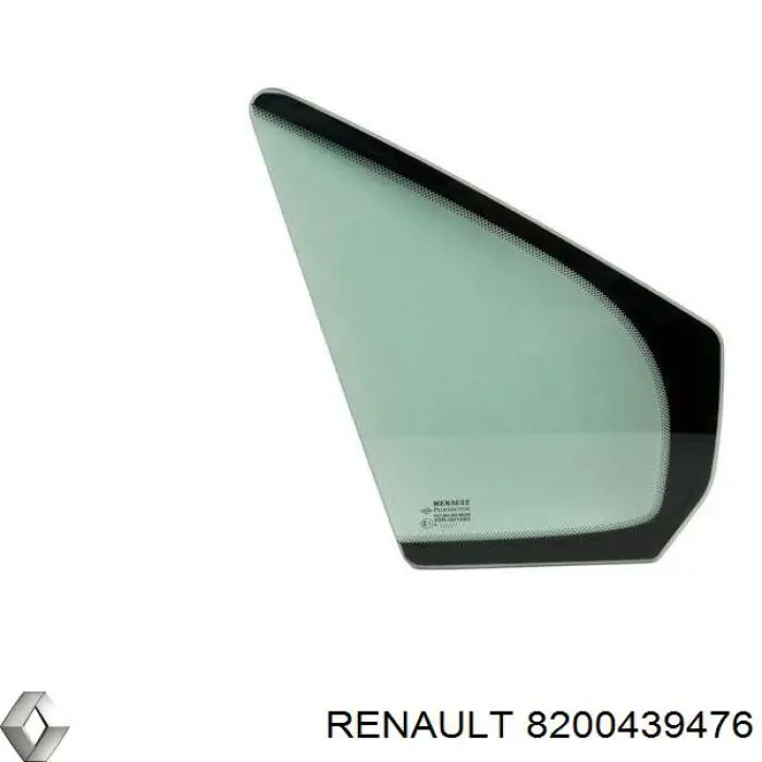 Стекло-форточка двери задней левой 8200439476 Renault (RVI)