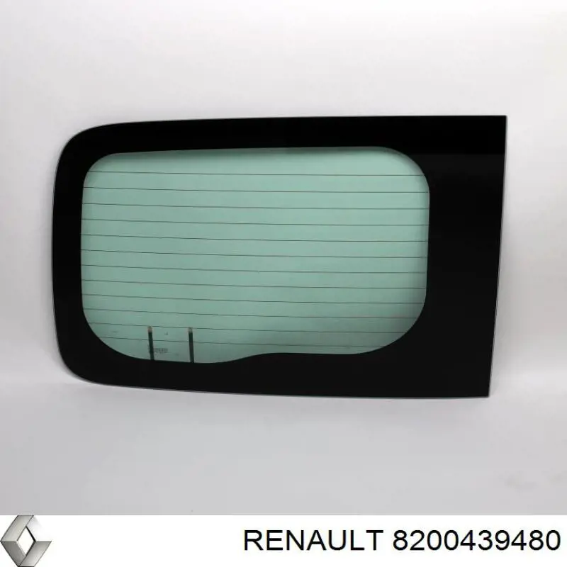Стекло двери задней левой на Renault Kangoo II 