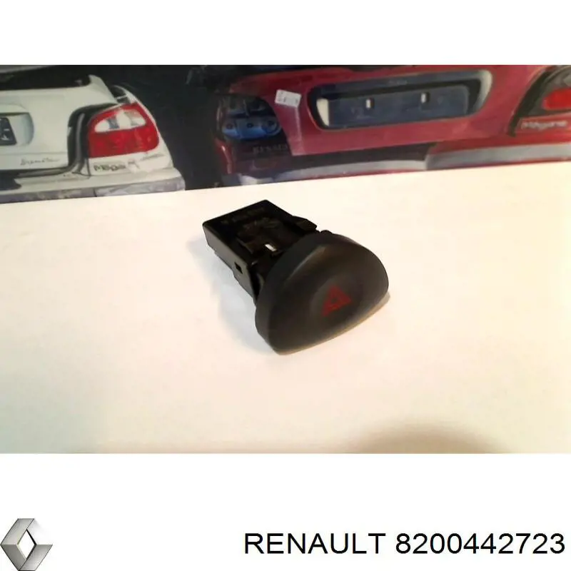 Кнопка аварийной сигнализации Renault (RVI) 8200442723