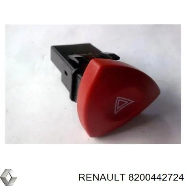 8200442724 Renault (RVI) botão de ativação do sinal de emergência