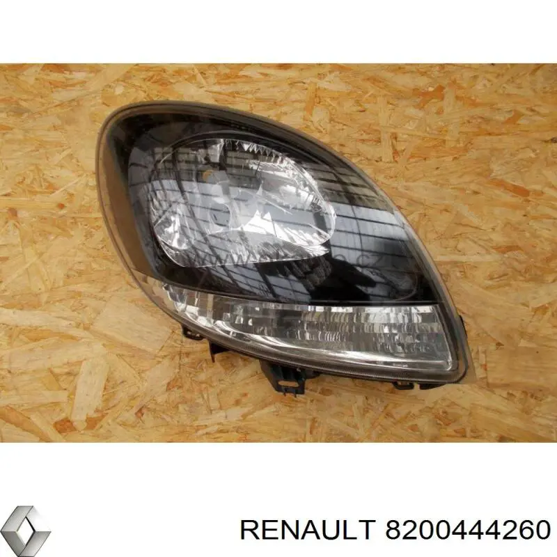Правая фара 086670 Renault (RVI)
