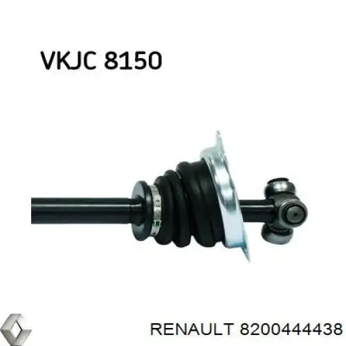 Привод передний левый Renault (RVI) 8200444438 цена, от 76.33 USD
