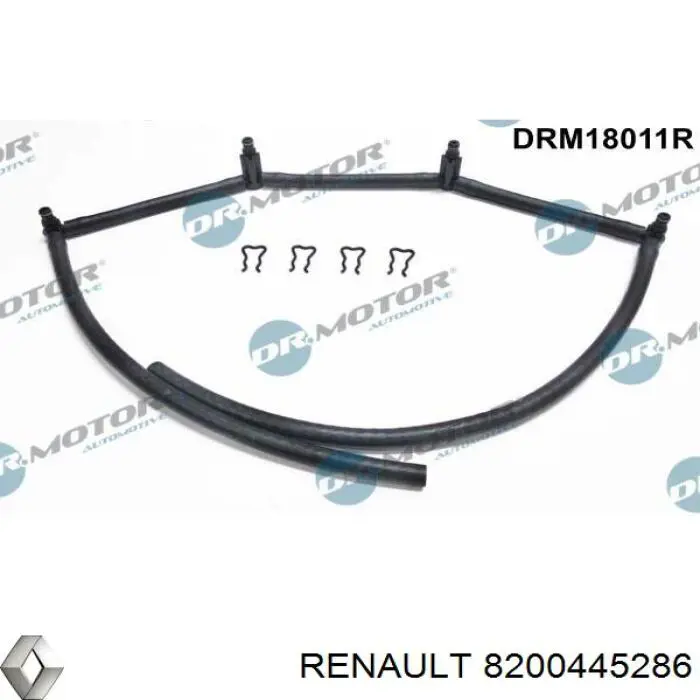 Трубка топливная, обратная от форсунок Autlog KL3038 цена, от 32.20 USD