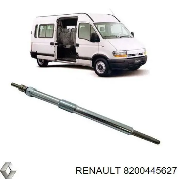 Свеча накала Renault (RVI) 8200445627