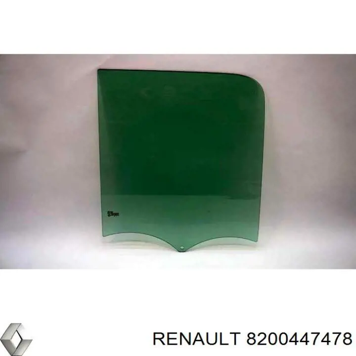8200447478 Renault (RVI) стекло двери задней правой
