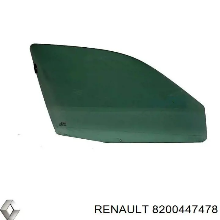 Стекло заднее правое Renault (RVI) 8200447478
