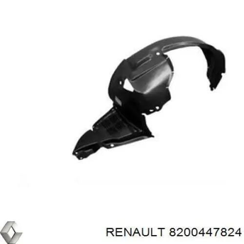 Правый подкрылок переднего крыла Renault (RVI) 8200447824 цена, от 14.68 USD