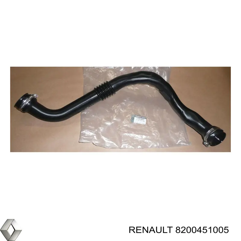 Правый шланг интеркуллера 8200451005 Renault (RVI)