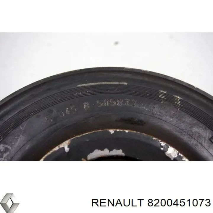 Купить 8200451073 Renault (RVI) Шкив-демпфер коленвала