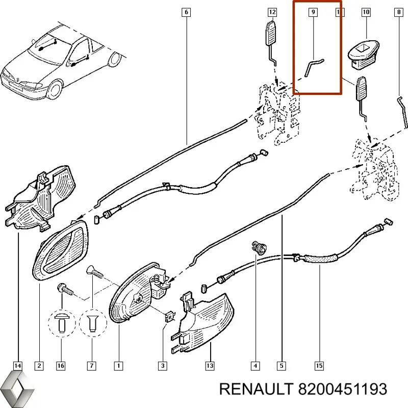  8200451193 Renault (RVI)