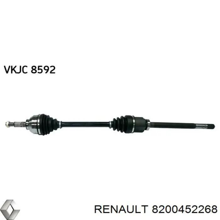 Привод передний правый Renault (RVI) 8200452268 цена, от 63.35 USD