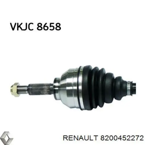 Купить 8200452272 Renault (RVI) Привод в сборе левый