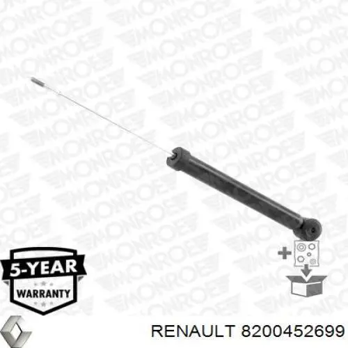 Стойка амортизатора задняя Renault (RVI) 8200452699 цена, от 32.96 USD