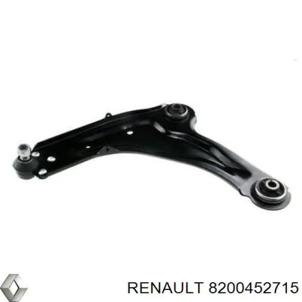Левый рычаг передней нижней подвески Renault (RVI) 8200452715 цена, от 46.81 USD