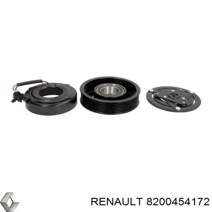 Компрессор кондиционера 8200454172 Renault (RVI)