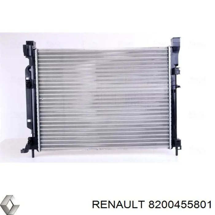 Радиатор охлаждения двигателя Renault (RVI) 8200455801