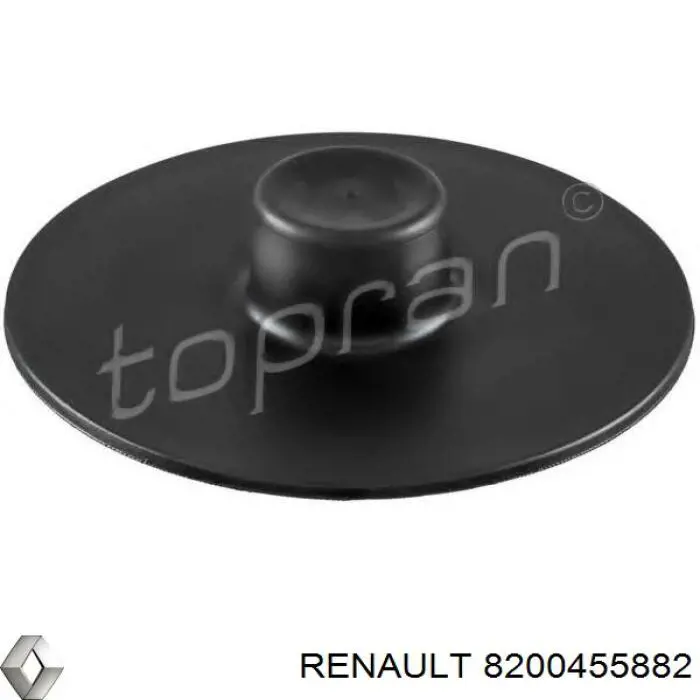 8200455882 Renault (RVI) espaçador (anel de borracha da mola traseira inferior)