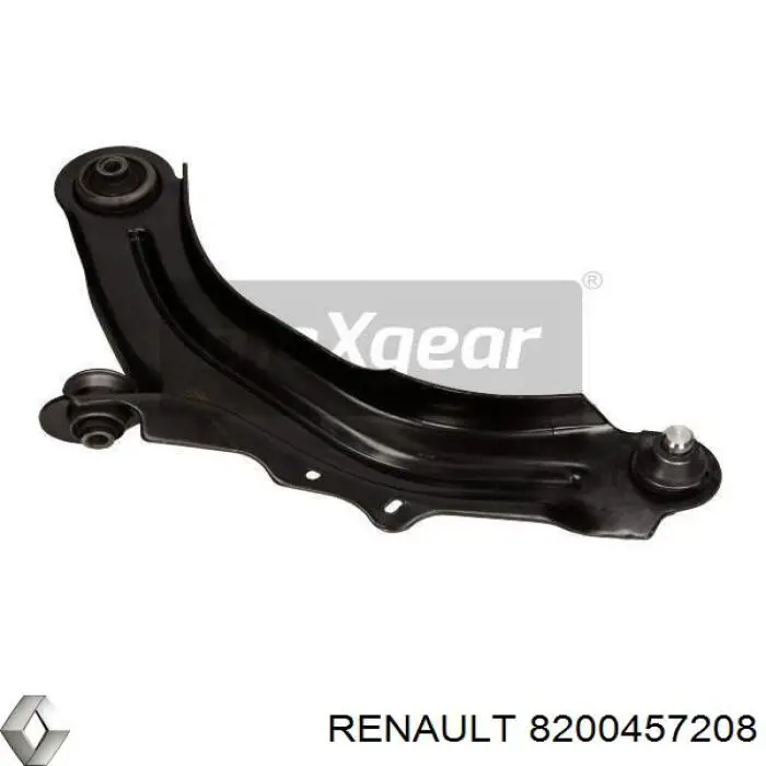 Левый рычаг передней нижней подвески Renault (RVI) 8200457208 цена, от 29.84 USD