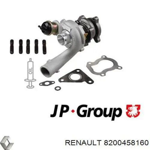 8200458160 Renault (RVI) турбина